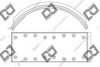 ISUZU 8971895270 Brake Lining, drum brake